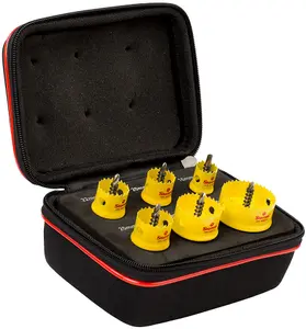 Starrett KCS06001 Cordless Smooth Cut Bi-Metal Holesaw Set - 6 Piece