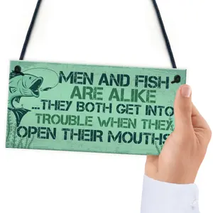 Red Ocean Funny Fishing Gifts For Men Novelty Fishing Gifts Accessories For Dad Grandad Gift Ideas For Men