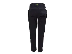 Apache CALGARY 40W/31L Calgary Black Stretch Holster Trousers Waist 40in Leg 31in APACALG3140