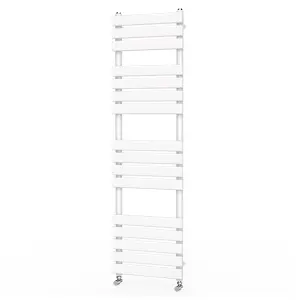 Nes Home 1600 X 500 mm Horizontal Straight White Towel Rail Radiator