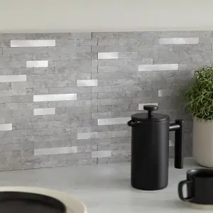 d-c-fix Metal and Stone Premium Self Adhesive Composite Wall Tile 29.2cm (W) 29.7cm (H) 0.3cm (D)