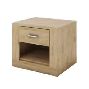 Shetland Bedside Cabinet / Timeless Design with Practical Storage