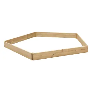 Greena Pentagonal Raised Bed 15 cm High, 120cm each side