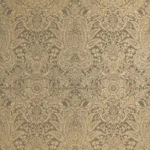 Galerie Precious Brown Glitter Brocade Damask Wallpaper Roll