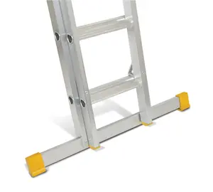 Premium Aluminium Trade Extension Ladder  EN131-2 Certified  Heavy-Duty Work