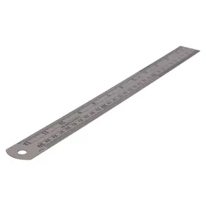 12" Stainless Steel Measuring Ruler Metric Imperial Measurements Measure Rule