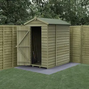 4LIFE Apex Shed 4x6 - Single Door - No Windows