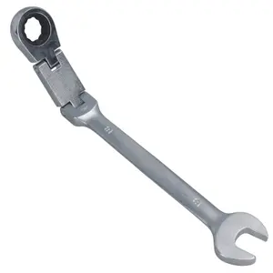 18mm Metric Double Jointed Flexi Ratchet Combination Spanner Wrench 72 Teeth