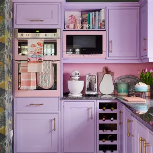 Rust-Oleum Violet Macaroon Matt Kitchen Cupboard Paint 750ml