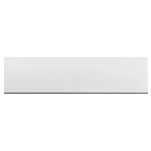 Cooke & Lewis White Straight Front Bath panel (H)51cm (W)170cm