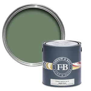 Farrow & Ball Dead Flat Mixed Colour 34 Calke Green 5 Litre