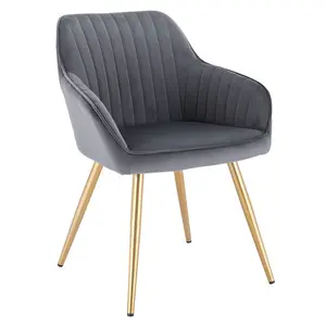 Pelham Upholstered Chair Dark Grey