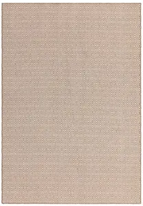 Ivory Natural Modern Plain Rug Easy to clean Living Room and Bedroom-200cm x 290cm