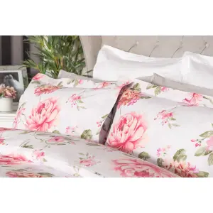 Belledorm Saara Duvet Cover Set Blush (Superking)