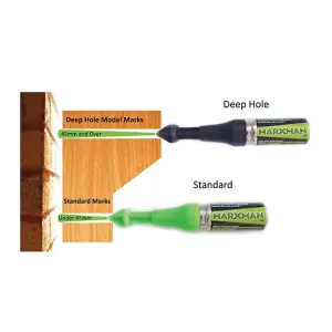 Marxman Multi-Surface Drill Hole Marking Tool For 50-100mm Fixture Depth