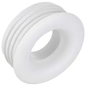 Polypipe Boss Pipe Rubber Connector Pushfit Waste Adapter Reducer White 32mm x 25mm