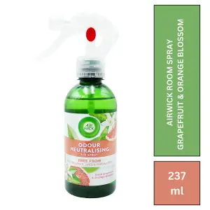 Air Wick Air Freshener Spray Fresh Grapefruit & Orange Blossom 237ml x6