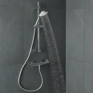 GoodHome Teesta Wall-mounted Thermostatic Mixer Shower