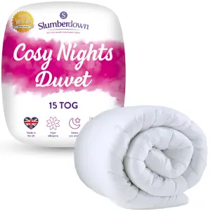 Cosy Nights Duvet, 15 Tog, Double