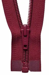 NYLON O/E ZIP 56CM - Nylon Open End Zip: 56cm: Dark Wine - YKK