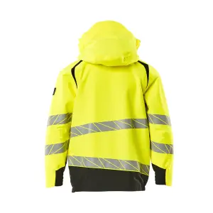 Mascot Accelerate Safe Lightweight Outer Shell Jacket (Hi-Vis Yellow/Black)  (XX Large)