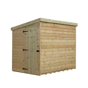 5 Ft. W x 8 Ft. D Shiplap Pent Wooden Shed