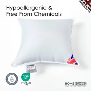 Homescapes Super Microfibre Cushion Pads - Luxury Cushion Filler and Inserts 60 x 60 cm (24 x 24")