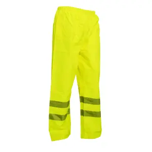 Yoko Mens Hi-Vis Waterproof Contractor Over Trousers