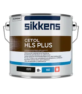 Sikkens Cetol HLS Plus Woodstain Paint - 2.5 Litre - Ebony (020)