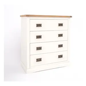 Cosenza 4 Drawer Chest of Drawers Bras Drop Handle