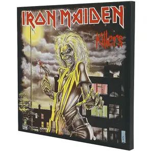 Iron Maiden Killers Canvas Print Multicoloured (One Size)