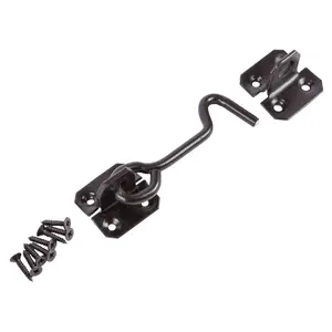 Blackspur - Steel Cabin Hook - 100mm - Black