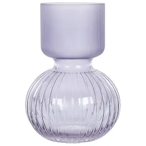 Flower Vase THETIDIO Glass Violet