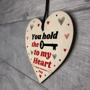 Special Valentines Day Gift Wood Heart Gift For Boyfriend Girlfriend Him Her Keepsake