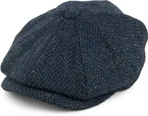 Jaxon & James Brooklyn Newsboy Cap - Navy Blue