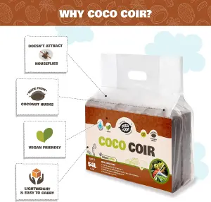 Coco&Coir Coco Grow - 9L/650g - Peat Free Compost