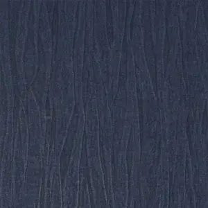 Boutique Marquise plain Sapphire Embossed Wallpaper