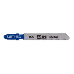 Jigsaw Blade for Metal 75mm 32tpi Pack of 5 by Ufixt