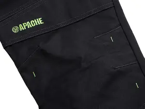 Apache CALGARY 36W/33L Calgary Black Stretch Holster Trousers Waist 36in Leg 33in APACALG3336