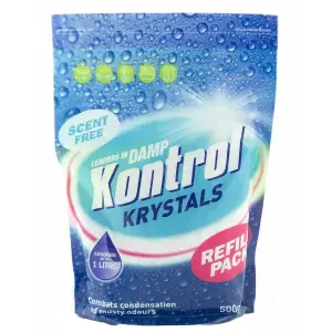 Kontrol Krystals Fragrance Free Moisture Trap Refill Multicoloured (2.5kg)