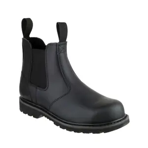 Amblers Safety FS5 Goodyear Welted Pull on Safety Dealer Boot Black