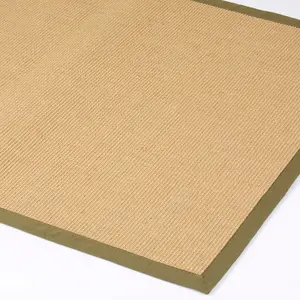 Swinton Sisal Jute 60x230cm Green Colour Boucle Runner