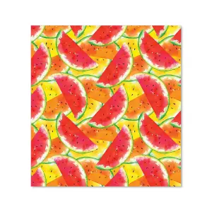 Melon Print Premium Glass Kitchen Splashback W900mm x H650mm