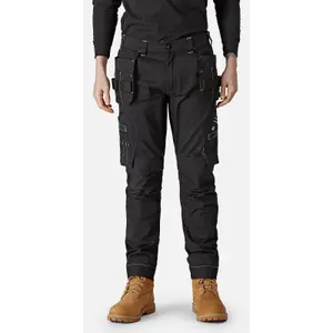 Dickies Universal Flex Slim Fit Work Trousers Black - 34R