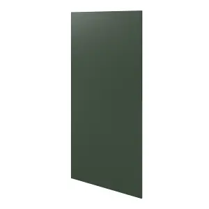 GoodHome Artemisia Matt dark green shaker Breakfast bar back panel (H)890mm (W)2000mm