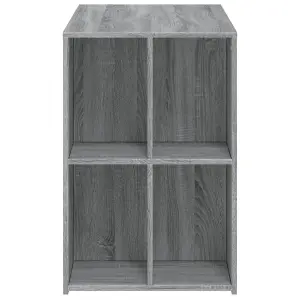 Berkfield Desk Grey Sonoma 102x50x75 cm Engineered Wood