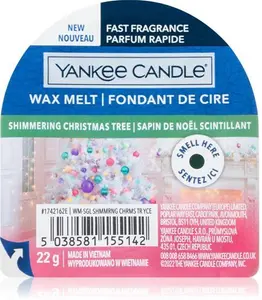 Yankee Candle Shimmering Christmas Tree Wax Melt Signature 22 G