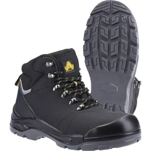 Amblers Safety AS252 Lightweight Water Resistant Leather Safety Boot Black