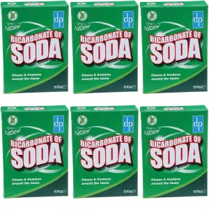 Dri Pak Bicarbonate Of Soda 500G (Pack of 6)