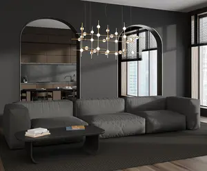 Luminosa Provenza Modern Integrated LED Pendant Ceiling Light, 3000K